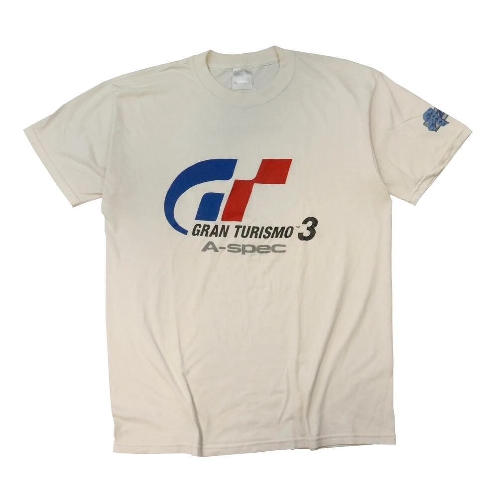 Vintage Gildan Gran Turismo White T-Shirt Video Game